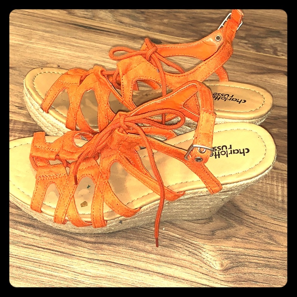 Wedge sandals - WORN ONCE